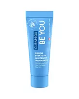 CURAPROX Be You balinanti dantų pasta, kelioninė, 10ml, mėlyna, gervuogių ir saldymedžio skonio