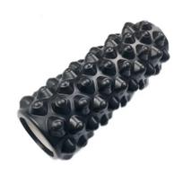 Masažinis jogos volas Thoms FoamRoll 33x14 cm, juodas