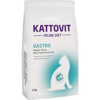 Kattovit Gastro 4 kg sausas kačių maistas suaugusioms katėms su daržovėmis