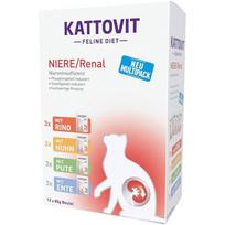 KATTOVIT Feline Diet Niere/Renal - šlapias kačių ėdalas - 12 x 85 g