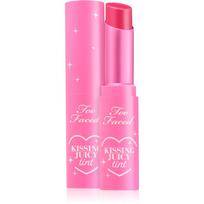 Too Faced Kissing Juicy Lip Tint lūpų balzamas su atspalviu drėkinamojo poveikio atspalvis Strawberry Frosting 3 g
