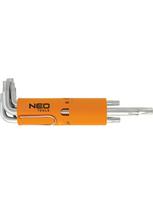 Raktai Torx ilgi T10-T50, komplekte 9 vnt.