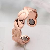 Varinis magnetinis žiedas moterims, Rose Golden