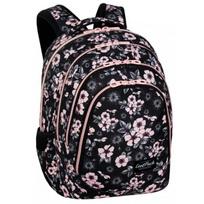 Mokyklinė kuprinė CoolPack Drafter Helen, 28 L, juoda/rožinė
