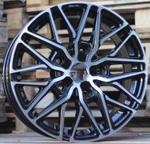 Ratlankis RACINGLINE B1262 R18x8 5x120 ET 50 CB 65.1 (Black Polished) (1250 kg)