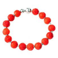 Biżuteria THOMAS SABO KT14787010L17. Bransoletka, Kolor raudona. Kobieta.