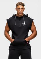 Gorilla Wear Huntley Sleeveless Hoodie Black