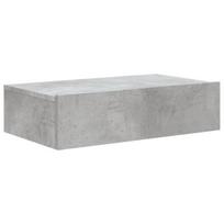 vidaXL Televizoriaus spintelė su LED lemputėmis, betono, 60x35x15,5cm