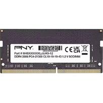 PNY Technologies SODIMM, DDR4, 8GB, 2666MHz, CL19, Single stick MN8GSD42666-SB