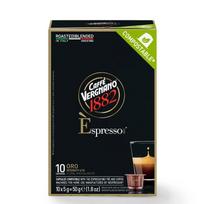 Kavos kapsulės, suderinamos su Nespresso® Vergnano Oro 10 vnt.