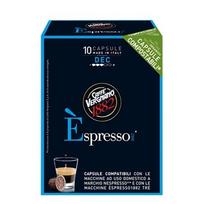 Kavos kapsulės be kofeino, suderinamos su Nespresso® Vergnano Dec 10 vnt.