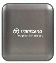 TRANSCEND 2TB Išorinis kietasis diskas SSD ESD420C USB 20Gbps Type C Magsafe Gray Steel