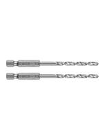 Grąžtas metalui Hex 4,0 mm, 2 vnt.