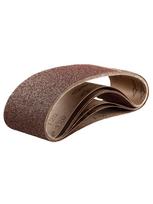 Šlifavimo juosta 75 x 533 mm, K60, K80x2, K100x2, K120, rinkinys 6 vnt.