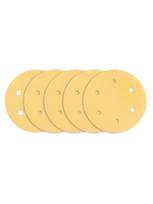 Šlifavimo popierius su lipduku 225 mm, K80, 5 vnt, su 6 skylutėmis šlifuokliui 59G264, 59G265