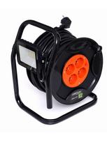 Būgninis elektros kabelio ilgintuvas 30 m su LED indikatoriumi KD4021