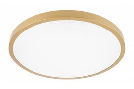 ATOL LED lubinis šviestuvas (32W, 2560lm, 3000K, auksinis, apvalus) GTV LD-ATOL32W-WW-02