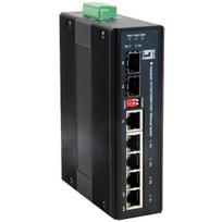 LevelOne Level One IES-0610 - Switch - 4 x 10/100/1000 (PoE+) x Gigabit Ethernet/Gigabit SFP-Kombination x Fast Ethernet/Gigabit SFP - an DIN-Schiene montierbar - PoE+ - Gleichstrom (55506307)