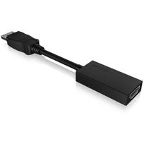 Raidsonic ICY BOX IB-AC508a DP zu HDMI Adapter unterstuetzt DP 1.2 Ultra HD und HDMI Ultra HD Plug and Play mit guter EMI Abschirmung (60475)