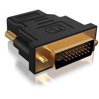 DVI-D (24+1) > HDMI Adapter IB-AC552 (schwarz, bidirektionaler Videoadapter)