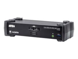 ATEN CS1822 KVMP Switch - KVM-/Audio-/USB-Switch - 2 x KVM/Audio/USB - 1 lokaler Benutzer - Desktop