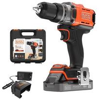 Black Decker cordless drill driver 18V 2Ah 2G Kof BCD382D1XK (BCD382D1XK-QW)