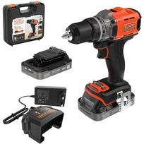 Black Decker cordless drill driver 18V 2x2Ah 2G Kof BCD382D2XK (BCD382D2XK-QW)