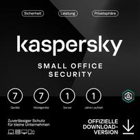 Kaspersky Small Office Security [7 Geräte - 1 Jahr] 7 Geräte + 7 Mobilgeräte + 1 Dateiserver - 1 Jahr