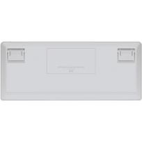 Logitech Master Series MX Mechanical Mini for Mac - Tastatur - hinterleuchtet - kabellos - Bluetooth LE - QWERTZ - Deutsch - Tastenschalter: Tactile Quiet - Pale Gray (920-010794)