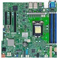 Supermicro - Motherboard X12STH-LN4F - micro ATX - LGA1200-Sockel C256 Chipsatz USB 3.2 Gen 1 4 x Gigabit LAN Onboard-Grafik