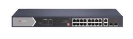 Hikvision DS-3E0520HP-E network switch Unmanaged Gigabit Ethernet (10/100/1000) Power over Ethernet (PoE) Blue