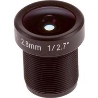 AXIS M12 Megapixel - CCTV-Objektiv - feste Irisblende - M12-Anschluss - 2.8 mm - f/1.2 (Packung mit 10) - für AXIS P3904-R, P3905-R, P3915-R