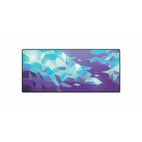 Cherry Xtrfy MOUSEPAD GP5 Gaming-Mauspad, Litus Blue Edition High-Speed-Stoffoberfläche, Rutschfest, Vernähte Kanten, Maschinenwaschbar