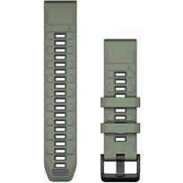 QuickFit wristband 22 mm silicone willow greengraphite (010-13392-04)