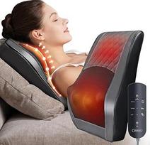 OMASSA masažuoklis, kaklo masažuoklis su šiluma, Shiatsu masažuoklis, 3D minkymo nugaros masažuoklis, raumenų skausmo malšinimas kaklui, nugarai, kojoms, dovanos vyrams, moterims, mamai, tėčiui