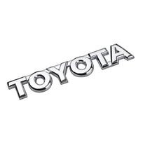 Metalinė emblema ženkliukas automobilio 3D lipdukas automobilio bagažinės lipdukas Toyota Corolla Yaris Chr Auris RAV4 Land Cruiser Camry Highlander Prado balta