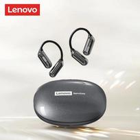 Naujos Lenovo LE503 Belaidės Bluetooth 6.0 Ausinės Jutiklinės Užausinės Laisvų Rankų Įranga IPX4 Atsparios Vandeniui Sportinės Ausinės HiFi Stereo Garsas Ilgas Baterijos Veikimo Laikas Įdedamos Ausinės pilka