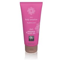 SHIATSU masažo gelis – lubrikantas Raspberry (200 ml)