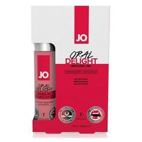 Oralinis lubrikantas Jaudinanti Braškė (30 ml)