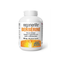 Natural Factors Regenerlife Berberine 500 mg 90 liquid softgels
