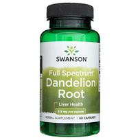 Swanson Visiško spektro kiaulpienių šaknys 515 mg - 60 kapsulių