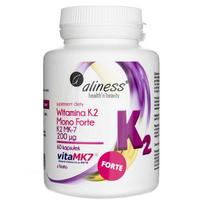 Aliness Vitaminas K2 Mono FORTE MK-7 200 mcg - 60 kapsulių
