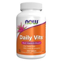 Now Foods Daily Vits, Multi Vitamin & Mineral - 250 tablečių
