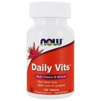 Now Foods Daily Vits, Multi Vitamin & Mineral - 100 tablečių