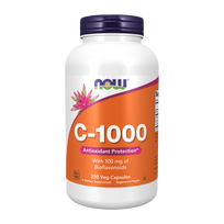 Now Foods Vitaminas C-1000 su bioflavonoidais - 250 kapsulių