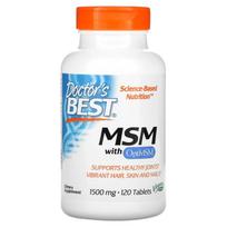 Doctor's Best MSM su OptiMSM 1500 mg - 120 tablečių
