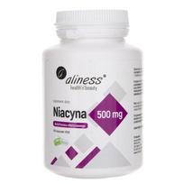 Aliness Niacinas, nikotino rūgšties amidas 500 mg - 100 Veg kapsulių