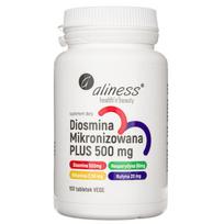 Aliness Diosminas mikronizuotas PLUS 500 mg - 100 tablečių