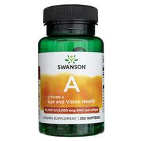 Swanson Vitamina A 3000 mcg (10000 TV) - 250 minkštųjų gelių