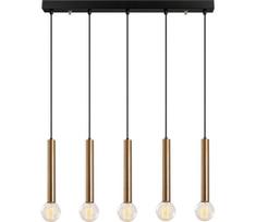 Liustra ant laido TEMPO 5xE27/40W/230V auksinė